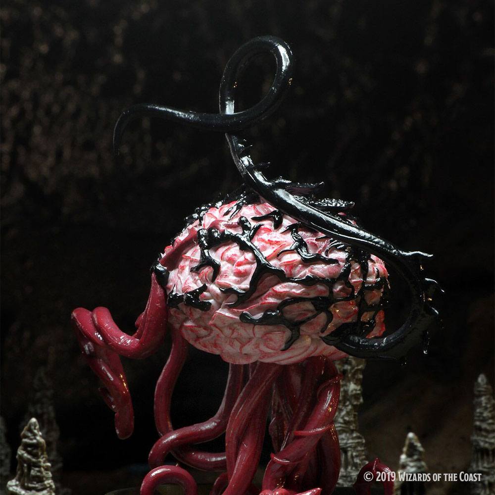D&D Icons of the Realms: Volo & Mordenkainen's Foes - Premium Set Elder Brain & Stalagmites 0634482739440