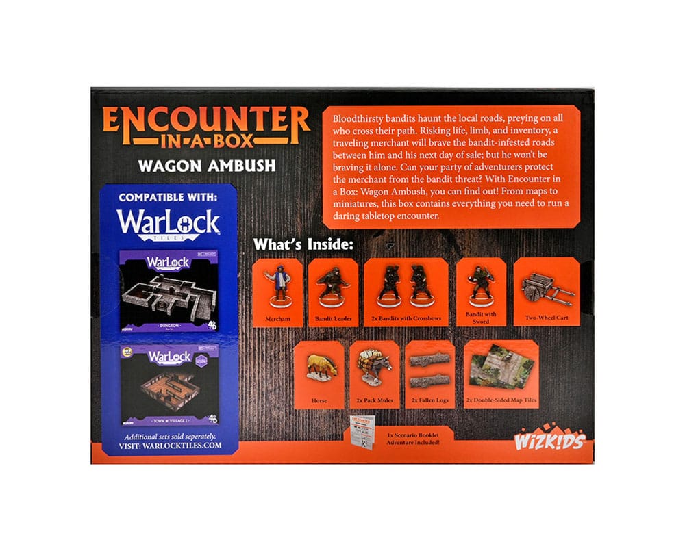WarLock Tiles Encounter in a Box: Wagon Ambush 0634482765005