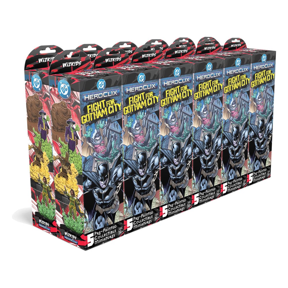 DC Comics HeroClix: Fight for Gotham City Booster Brick (12) 0634482841525