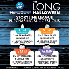DC HeroClix SwitchClix Minifigures with Base The Long Halloween Team Base 23 cm 0634482842218
