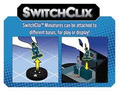 DC HeroClix SwitchClix Minifigures with Base The Long Halloween Team Base 23 cm 0634482842218