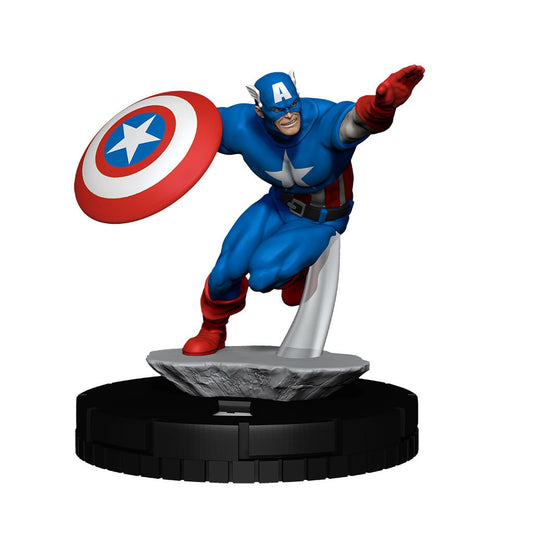Marvel HeroClix: Avengers 60th Anniversary Play at Home Kit - Captain America 0634482849064