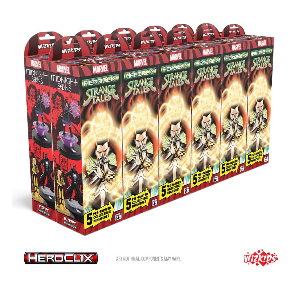 Marvel HeroClix: Strange Tales Booster Brick (12) 0634482851388