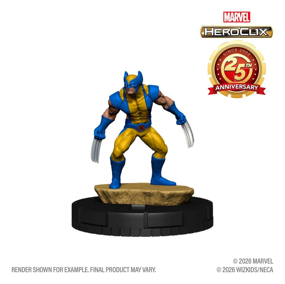Marvel HeroClix: 25th Anniversary Retail Chase Booster 0634482851098