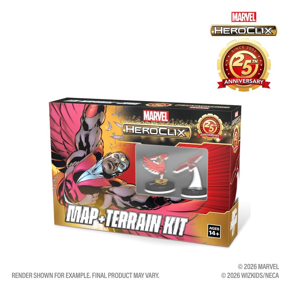 Marvel HeroClix: 25th Anniversary Map and Terrain Kit 0634482851111
