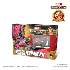 Marvel HeroClix: 25th Anniversary Map and Terrain Kit 0634482851111