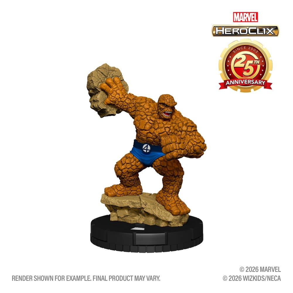 Marvel HeroClix: 25th Anniversary Starter Set Fantastic Four 0634482851326