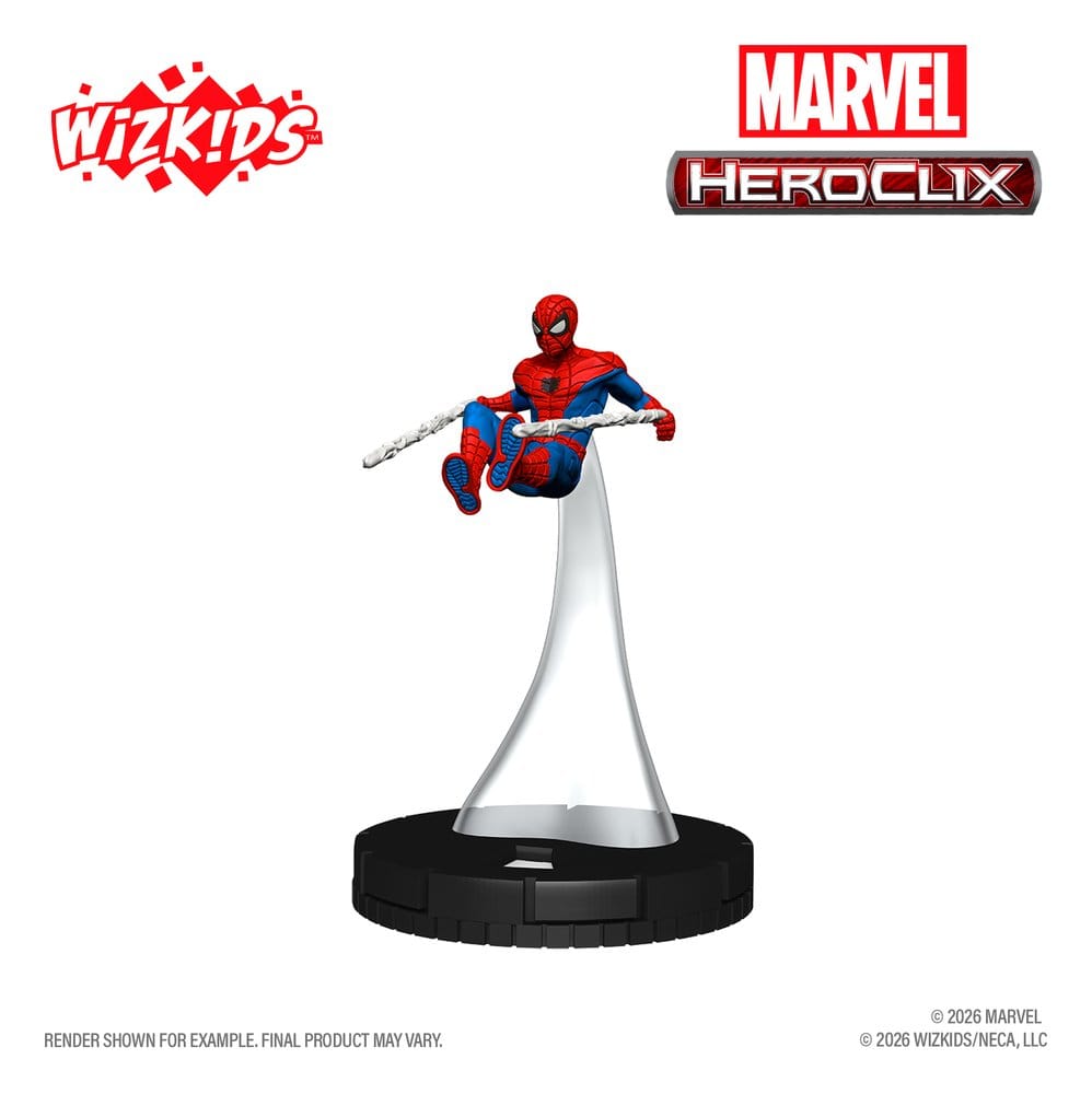 Marvel HeroClix Iconix Mini Figures Your Friendly Neighborhood Spider-Man 15 cm 0634482851852