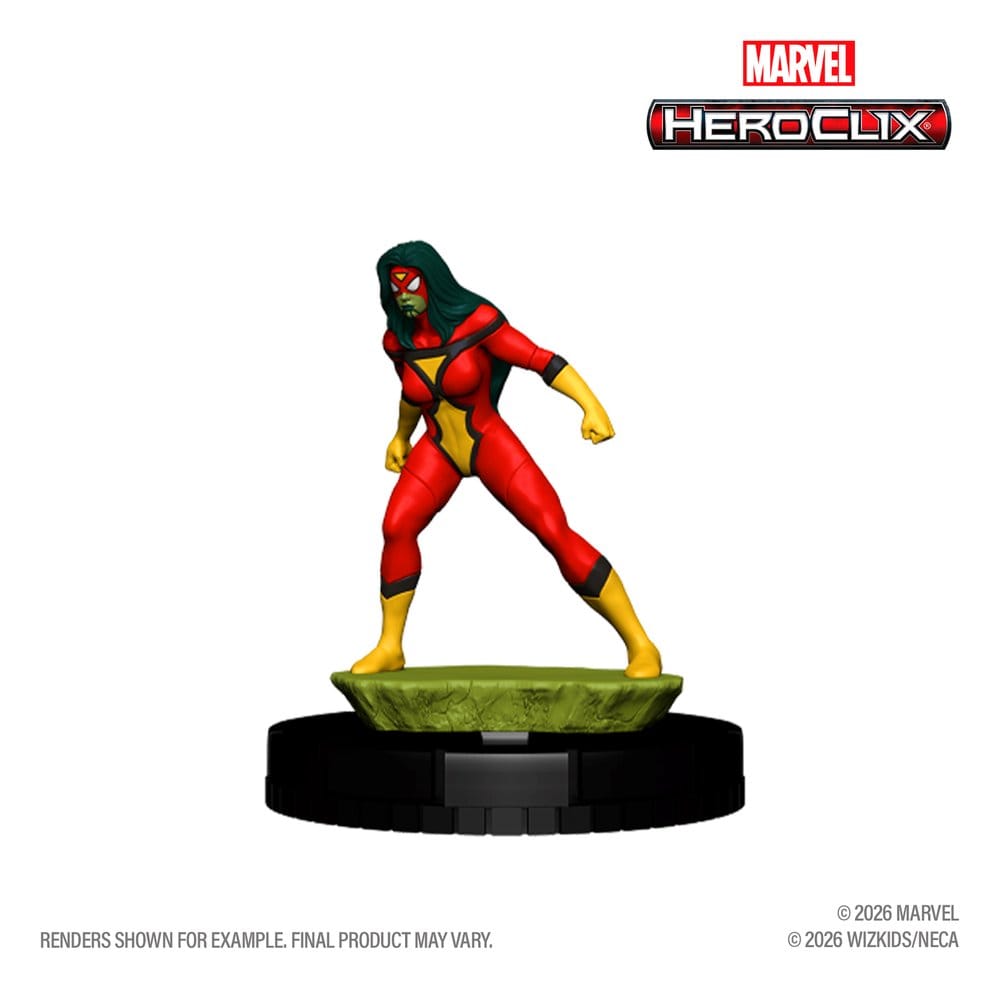 Marvel HeroClix: Secret Wars Figure Skrull Queen Spider-Woman 10 cm 0634480853117