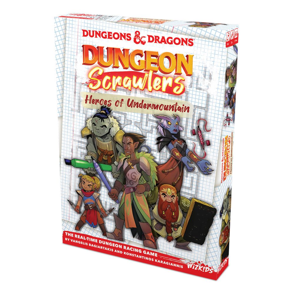 D&D Dungeon Scrawlers: Heroes Of Undermountain Board Game *English Version* - Amuzzi