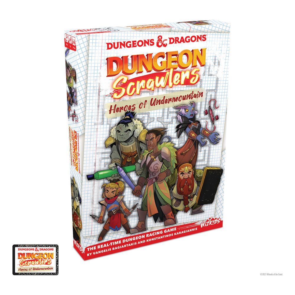 D&D Dungeon Scrawlers: Heroes Of Undermountain Board Game *English Version* - Amuzzi