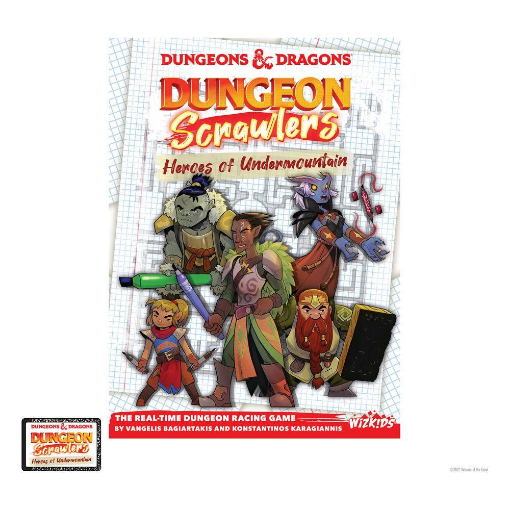 D&D Dungeon Scrawlers: Heroes Of Undermountain Board Game *English Version* - Amuzzi
