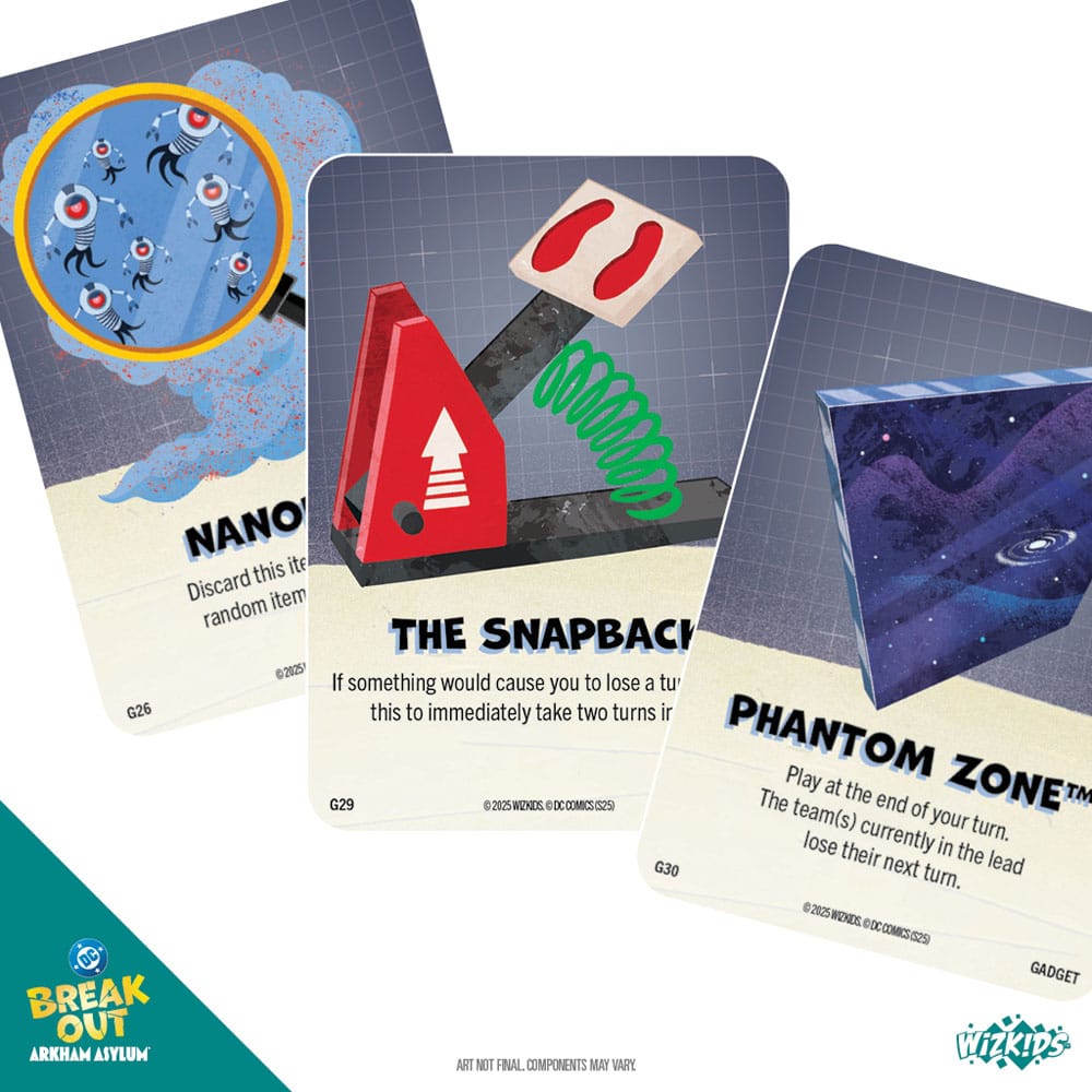 DC Breakout: Arkham Asylum Card Game *English Version* 0634482876428