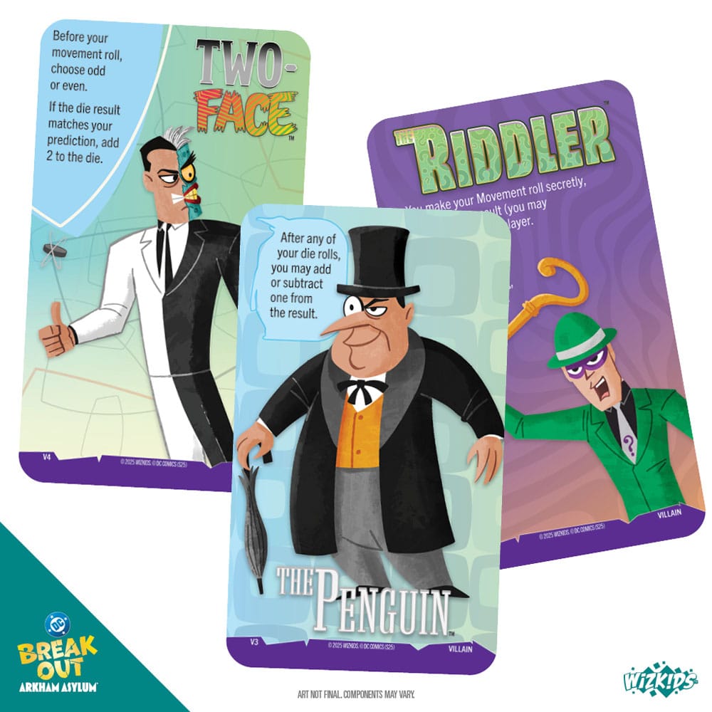 DC Breakout: Arkham Asylum Card Game *English Version* 0634482876428