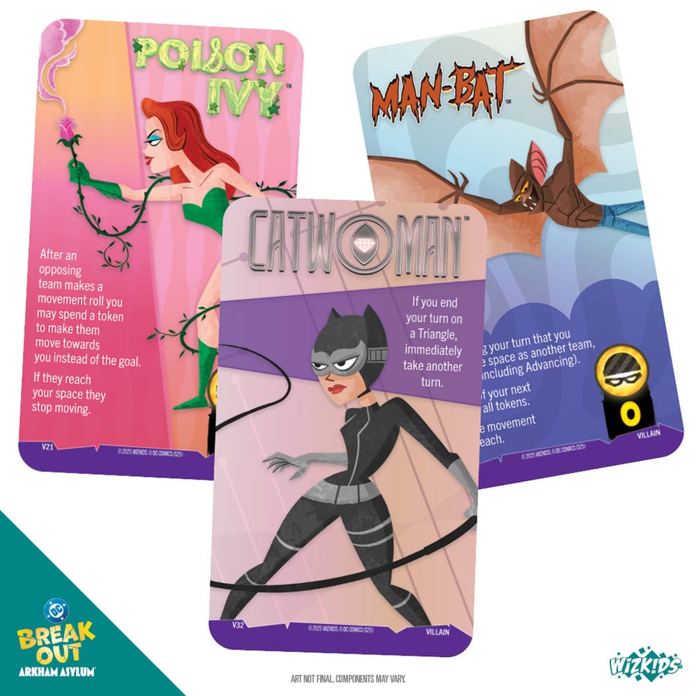 DC Breakout: Arkham Asylum Card Game *English Version* 0634482876428