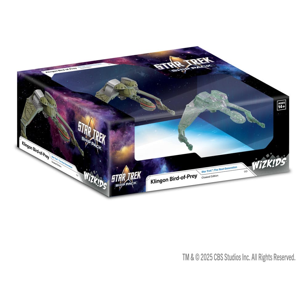 Star Trek: Into the Unknown Miniatures Bird-of-Prey Special Cloaked Edition *English Version* 0634482876442