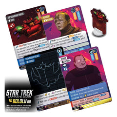 Star Trek: Captain's Chair Card Game To Boldly Go *English Version* 0634482876459