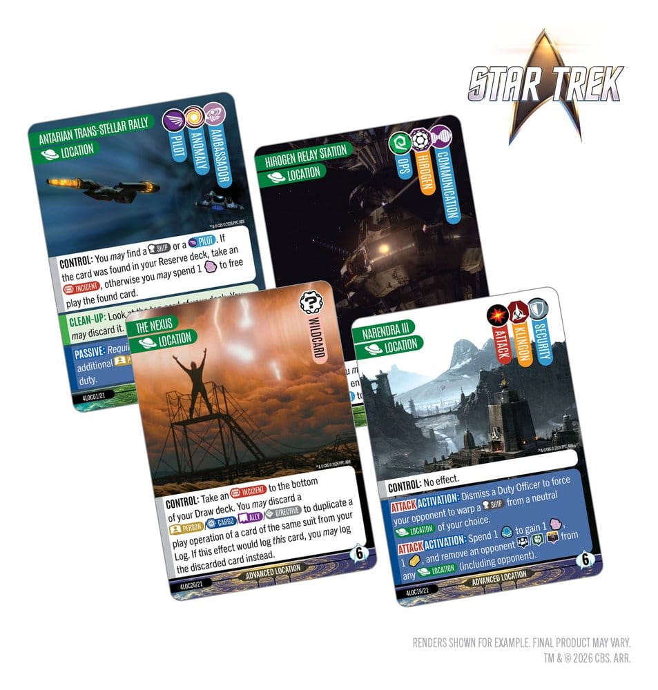 Star Trek: Captain's Chair Card Game: Resistance is Futile *English Version* 0634482876558