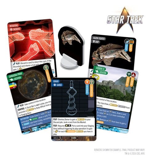 Star Trek: Captain's Chair Card Game: Duty and Honor *English Version* 0634482876565