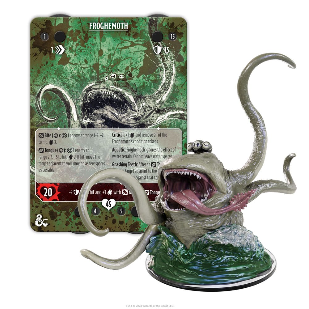 Dungeons & Dragons Game Expansion Onslaught Nightmare of the Frogmire Coven - Maps & Monsters Expansion *English Version* 0634482897225