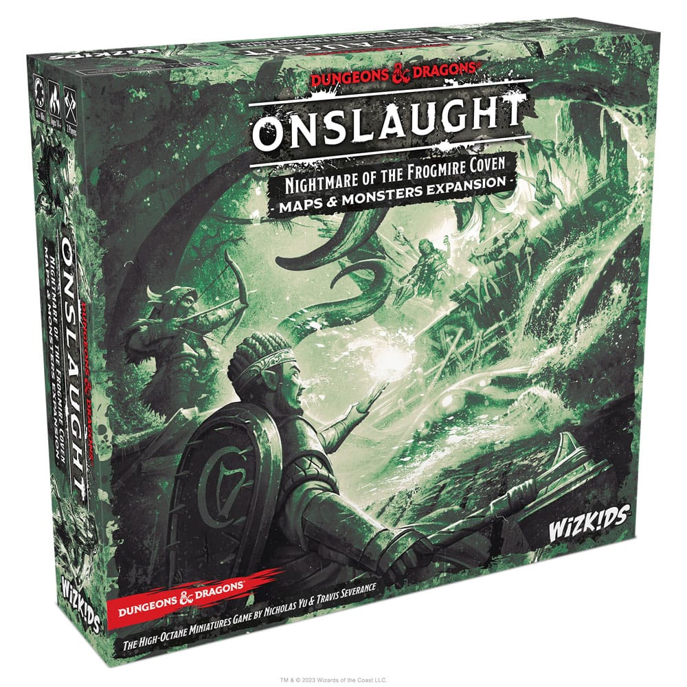Dungeons & Dragons Game Expansion Onslaught Nightmare of the Frogmire Coven - Maps & Monsters Expansion *English Version* 0634482897225