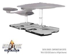 Star Trek Ship Pack Boxed prepainted Miniatures U.S.S. Enterprise - 60th Anniversary Edition 22 cm 0634482898598