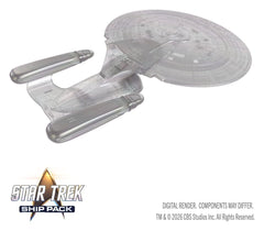 Star Trek Ship Pack Boxed prepainted Miniatures U.S.S. Enterprise - 60th Anniversary Edition 22 cm 0634482898598