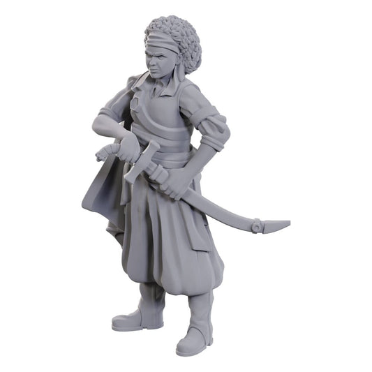 D&D Nolzur's Marvelous Miniatures Unpainted Miniatures Ansalon Human Rogue 10 cm 0634482901106