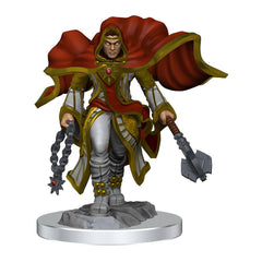 D&D Nolzur's Marvelous Miniatures Unpainted Miniatures 2-Pack Aasimar Cleric Male 0634482904084