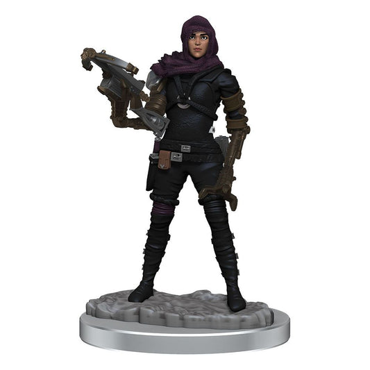 WizKids Deep Cuts Miniatures Unpainted Miniatures 2-Pack Human Rogue 0634482906156