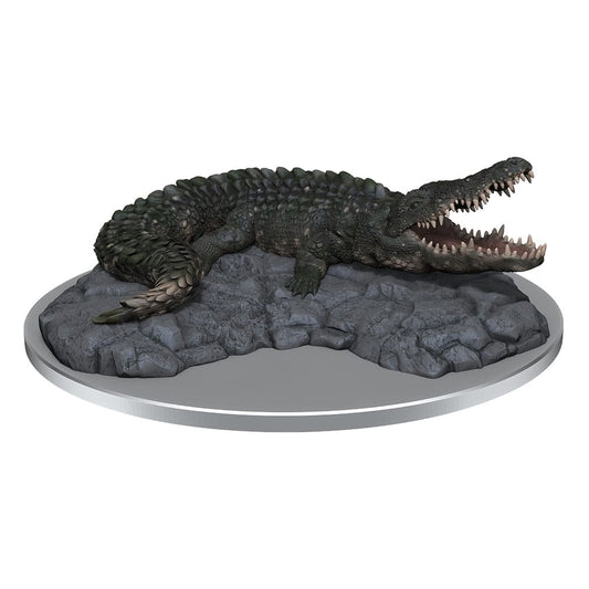 WizKids Deep Cuts Unpainted Miniature Giant Crocodile Case (2) 0634482906545