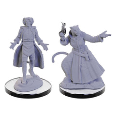 Critical Role Unpainted Miniature Lucien Tavelle & Cree Deeproots 0634482906637