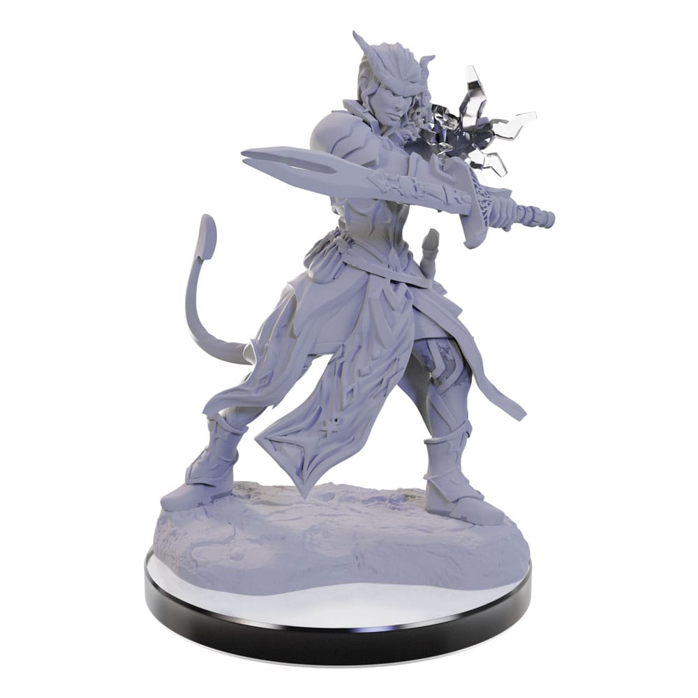 D&D Nolzur's Marvelous Miniatures miniature Unpainted Tiefling Warlocks 0634482906705