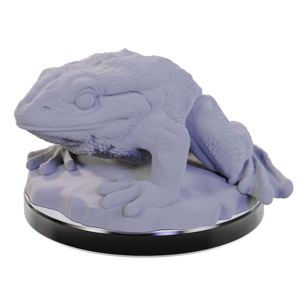 WizKids Deep Cuts Miniatures Unpainted Miniatures 2-Pack Giant Frogs 0634482906897