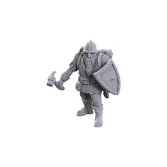 D&D Nolzur's Marvelous Miniatures Unpainted Miniatures 2-Pack 50th Anniversary Dwarves 0634482907337