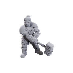 D&D Nolzur's Marvelous Miniatures Unpainted Miniatures 2-Pack 50th Anniversary Dwarves 0634482907337