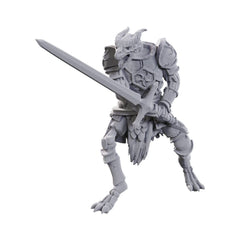 D&D Nolzur's Marvelous Miniatures Unpainted Miniatures 2-Pack 50th Anniversary Skeleton Knights 0634482907368