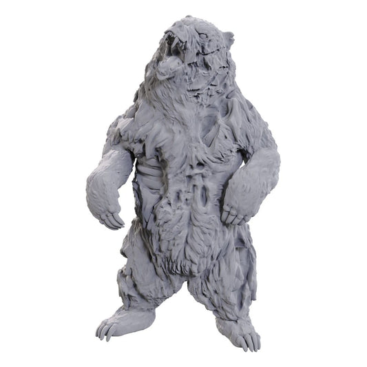 WizKids Deep Cuts Unpainted Miniature Zombie Grizzly Bear 0634482907467