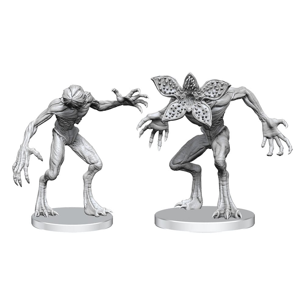 Stranger Things Unpainted Miniatures Demogorgons 0634482908006