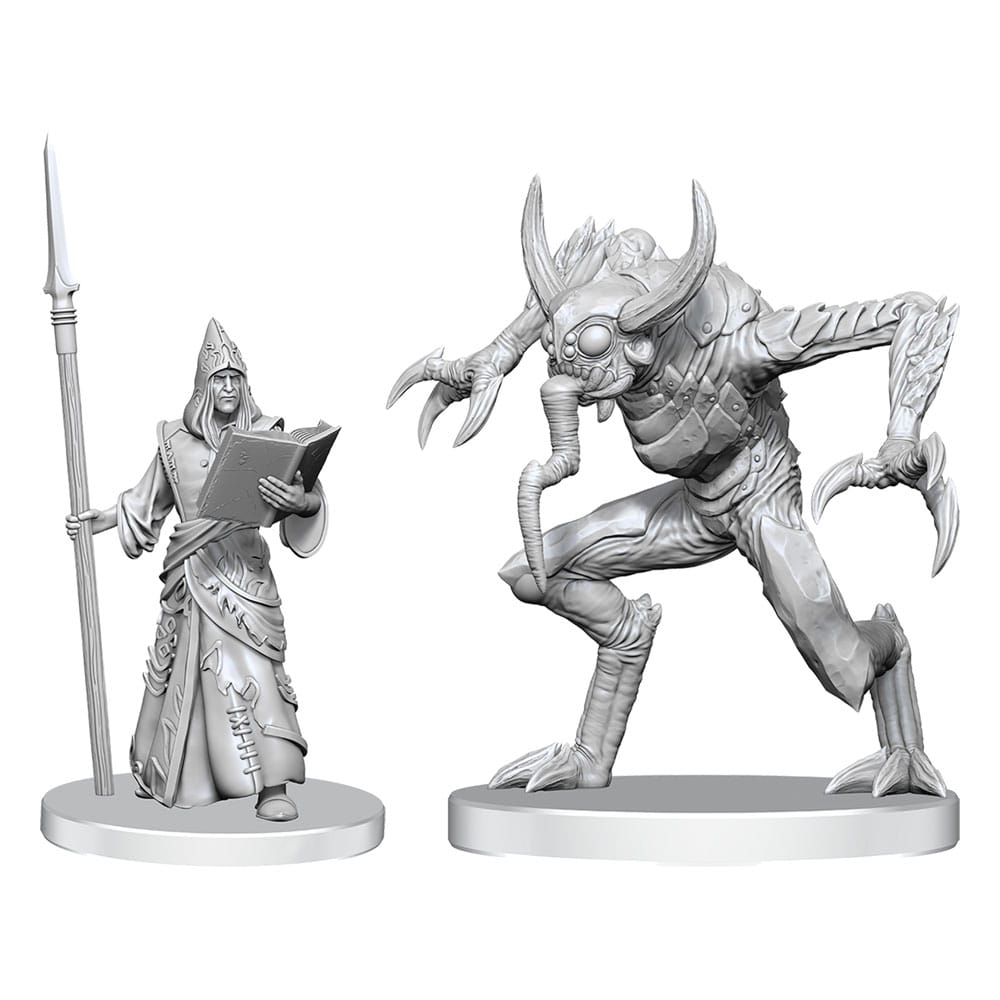 Pathfinder Deep Cuts Unpainted Miniatures Vloriak (Despoiler Demon) & Demonologist 0634482908365