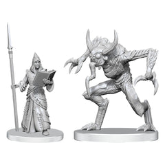 Pathfinder Deep Cuts Unpainted Miniatures Vloriak (Despoiler Demon) & Demonologist 0634482908365