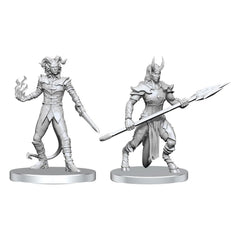 Pathfinder Deep Cuts Unpainted Miniatures Vordine (Infantry Devil) & Pitborn Rogue 0634482908402
