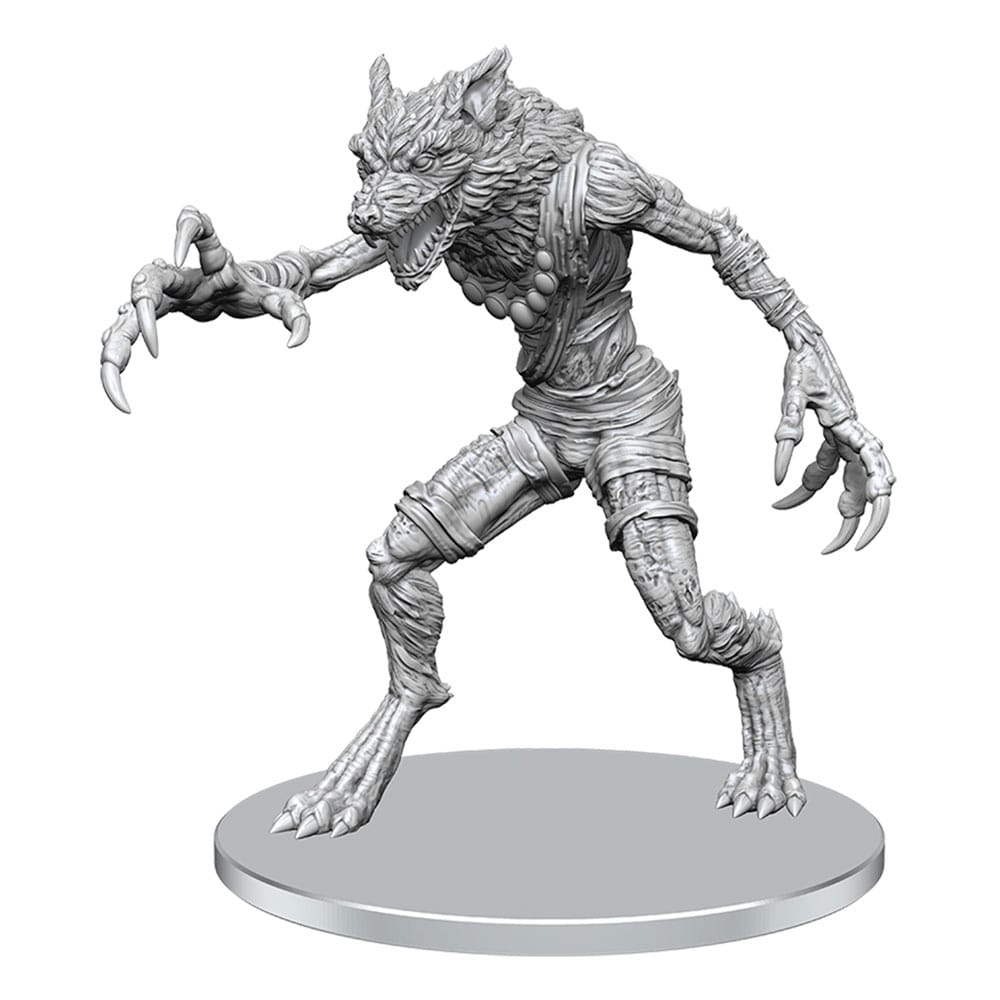 Pathfinder Deep Cuts Unpainted Miniature Meladaemon (Famine Daemon) 0634482908433