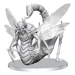 Pathfinder Deep Cuts Unpainted Miniature Derakni (Locust Demon) 0634482908464