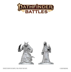Pathfinder Battles Deep Cuts Unpainted Miniature Zyss & Aapoph Serpentfolk 13 cm 0634482908679