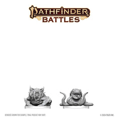 Pathfinder Battles Deep Cuts Unpainted Miniature Bogwid & Slurk 13 cm 0634482908686