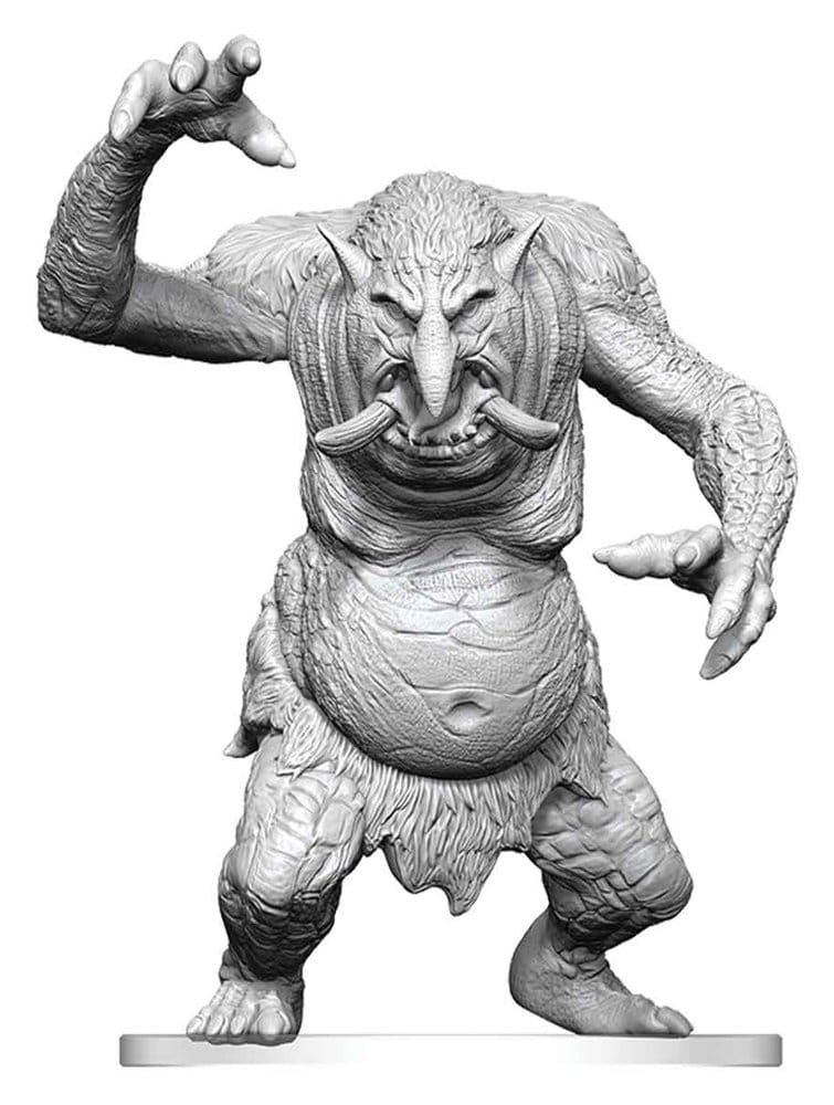 Pathfinder Battles Deep Cuts Unpainted Miniature Forest Troll 15 cm 0634482908709