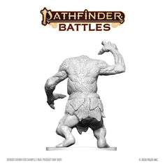 Pathfinder Battles Deep Cuts Unpainted Miniature Forest Troll 15 cm 0634482908709