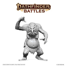 Pathfinder Battles Deep Cuts Unpainted Miniature Forest Troll 15 cm 0634482908709