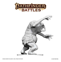 Pathfinder Battles Deep Cuts Unpainted Miniature Forest Troll 15 cm 0634482908709
